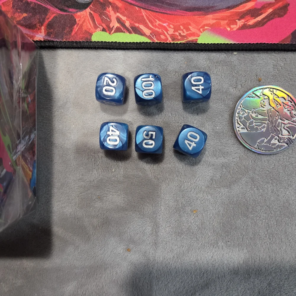 Mega Charizard X ex UPC Playmat, Deckbox, Sleeves, Coin, Damage Counters